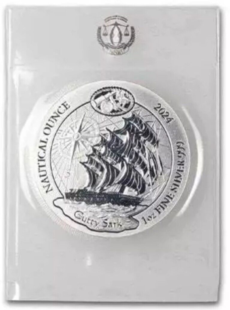 Read more about the article 2024 Rwanda 1 oz Silver Nautical Ounce Cutty Sark BU