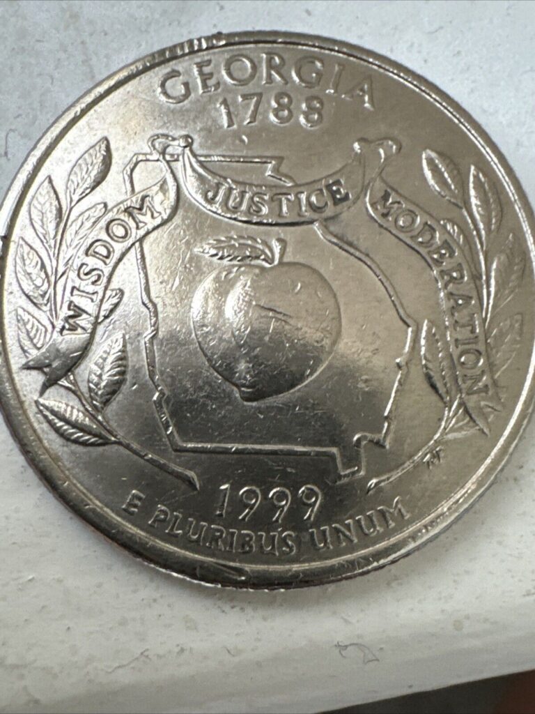 Read more about the article 1999 D Georgia State Quarter 25 Cent Coin