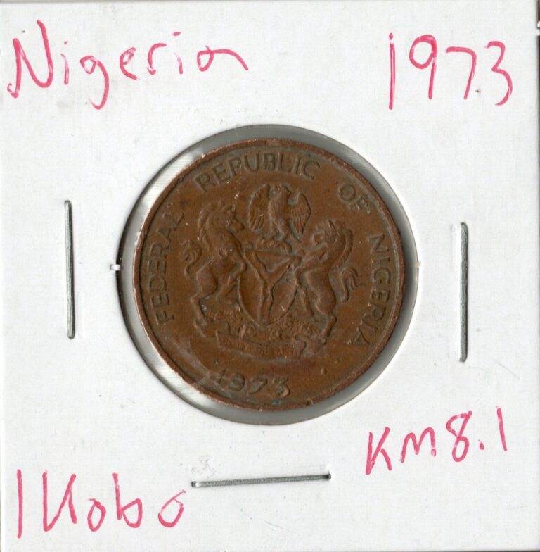 Read more about the article Coin Nigeria 1 Kobo 1973 KM8.1