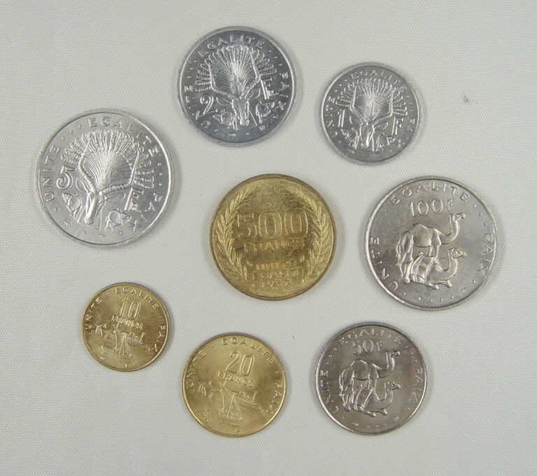 Read more about the article Djibouti coins set of 8 pieces Almost Uncirculated