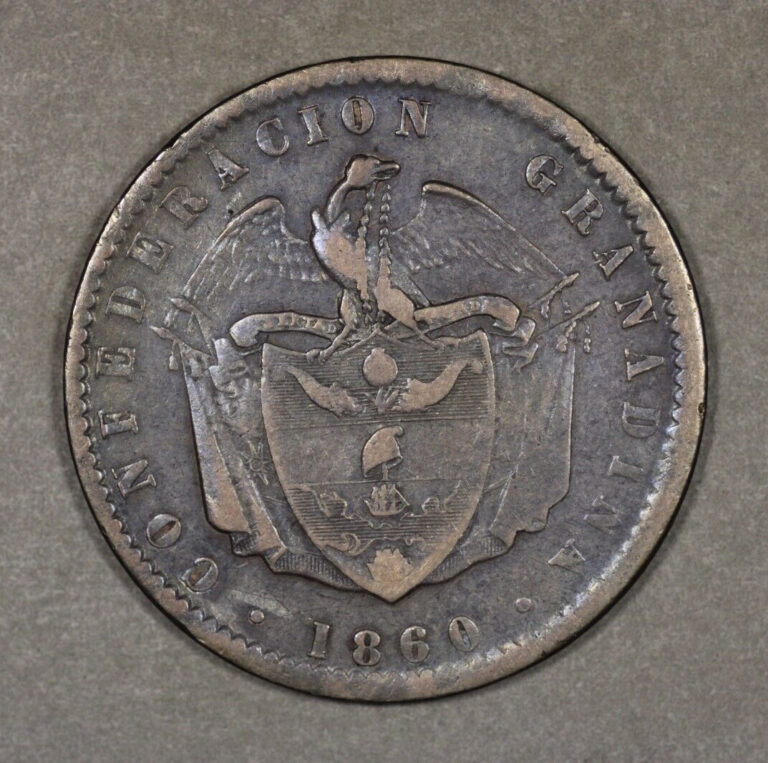 Read more about the article 1860 Colombia Silver Peso