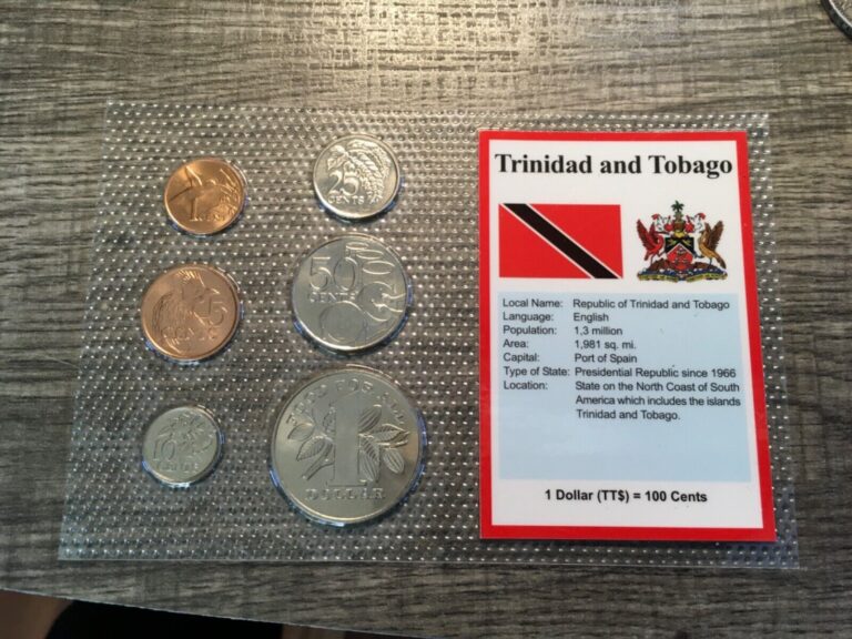 Read more about the article Trinidad and Tobago Brilliant Uncirculated Mint Coin Set ( dates within set vary )