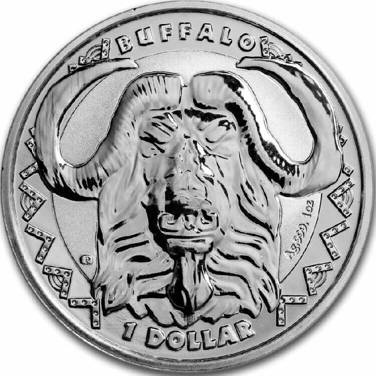 Read more about the article BUFFALO BIG FIVE 2023 1 oz Pure Silver BU Coin  Sierra Leone   Mintage of 5000