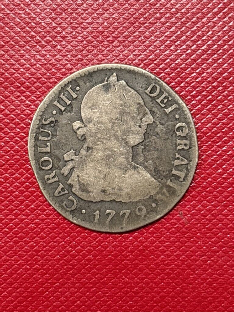 Read more about the article 1779 PERU LIMA SPANISH COLONIAL SILVER 2 REALES ~ CHARLES III ~ Coin