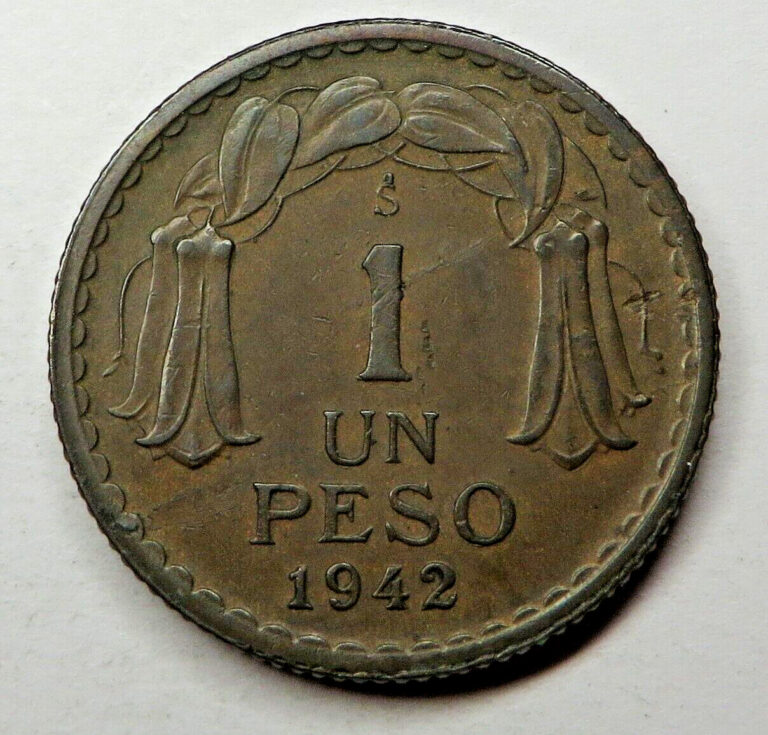 Read more about the article Chile Peso 1942 Copper KM#179
