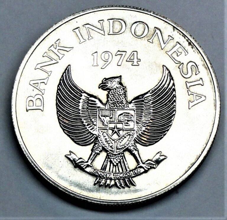 Read more about the article Indonesia 2000 Rupees 1974 Silver Jawa Tiger Near Proof/Near Proof + Capsule