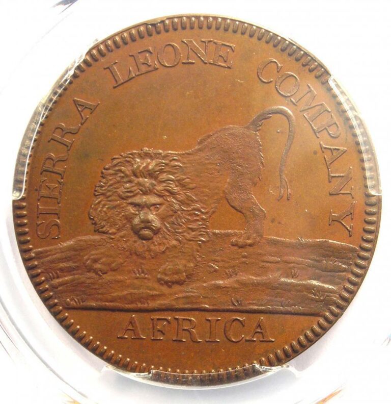 Read more about the article 1791 Sierra Leone Proof Dollar $1 (100) – PCGS Proof Uncirculated Detail (PR PF)