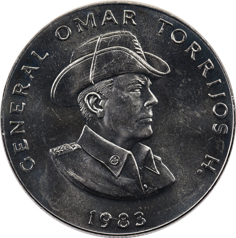 Read more about the article Panama – 1 Balboa – 1983 – Unc – Death of General Omar Torrijos