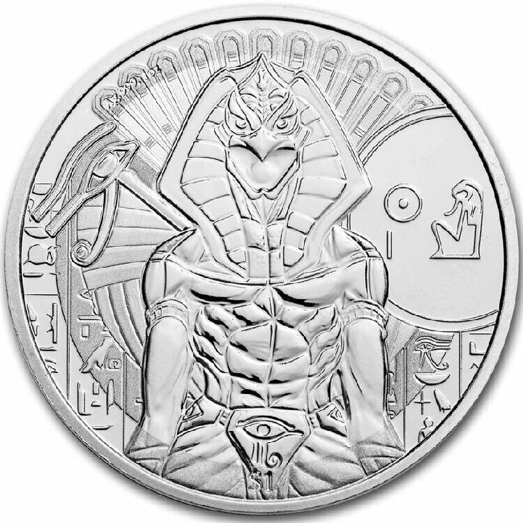 Read more about the article Ra Egyptian Gods 2023 1 oz Pure Silver Coin   Sierra Leone