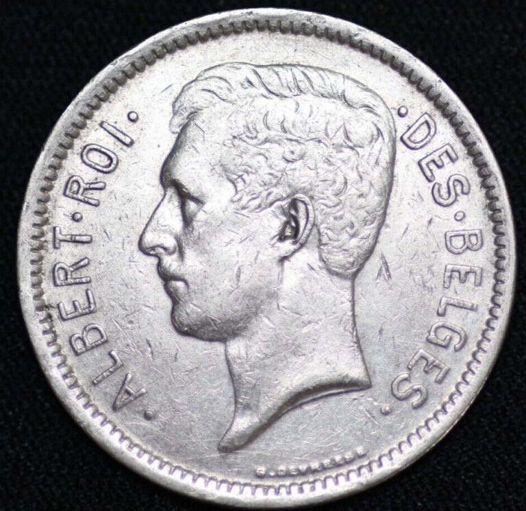 Read more about the article BELGIUM ~ 1931 ~ 5 Francs ~ FRENCH LEGEND ~ Quality World Coin ☘️ W-#262 ☘️