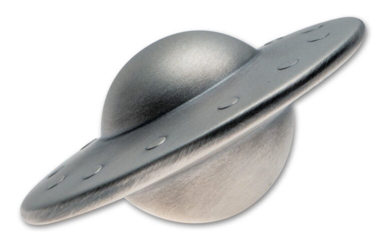 Read more about the article 2025 Chad Levitating UFO 20g silver (total weight 55g) – 43mm x 21mm