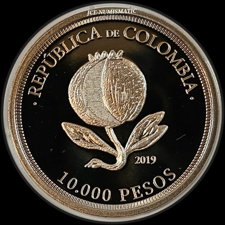 Read more about the article 2019 – 10.000 Pesos Colombia Coin  Commemorative 200 Years Of Independence  UNC!