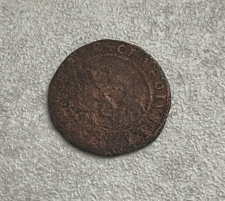 Read more about the article (1542) Mexico Maravedis (OBV: M-4  Rev: M) – Calico-Tipo 12 Charles and Joanna L2