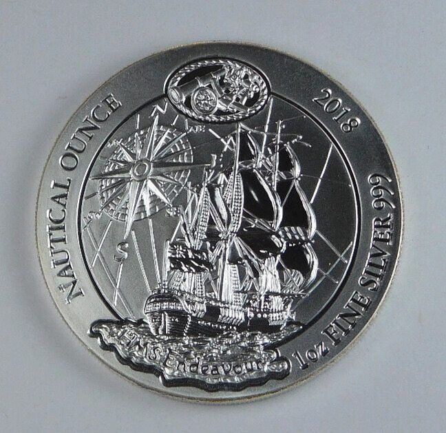 Read more about the article 2018 Rwanda HMS Endeavour Nautical Ounce Series 1 Troy oz .999 Fine Silver Coin