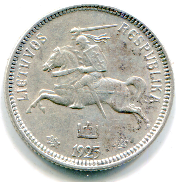 Read more about the article Lithuania Litas 1925 KM-76 super HG beauty very scarce   lotsep6019