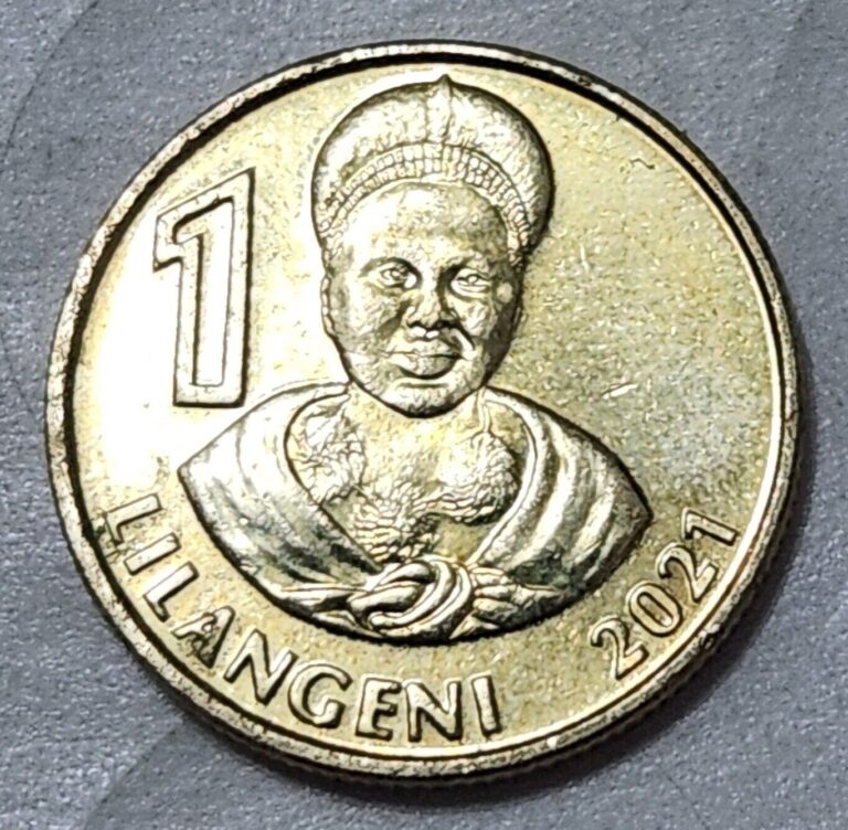 Read more about the article ESWATINI (SWAZILAND) 🇸🇿 ONE (1) LILANGENI COIN 2021 (KING MSWATI III)