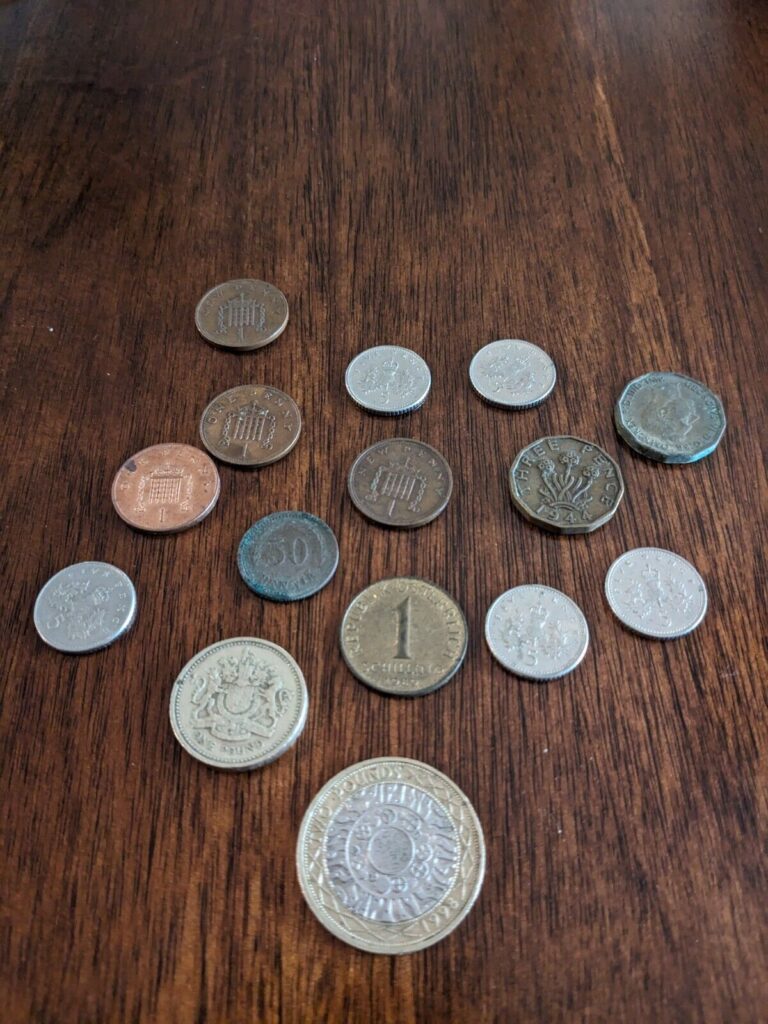 Read more about the article International Coins Lot Of 15 United Kingdom Various 1 Pence Up To 2 Pounds  C1