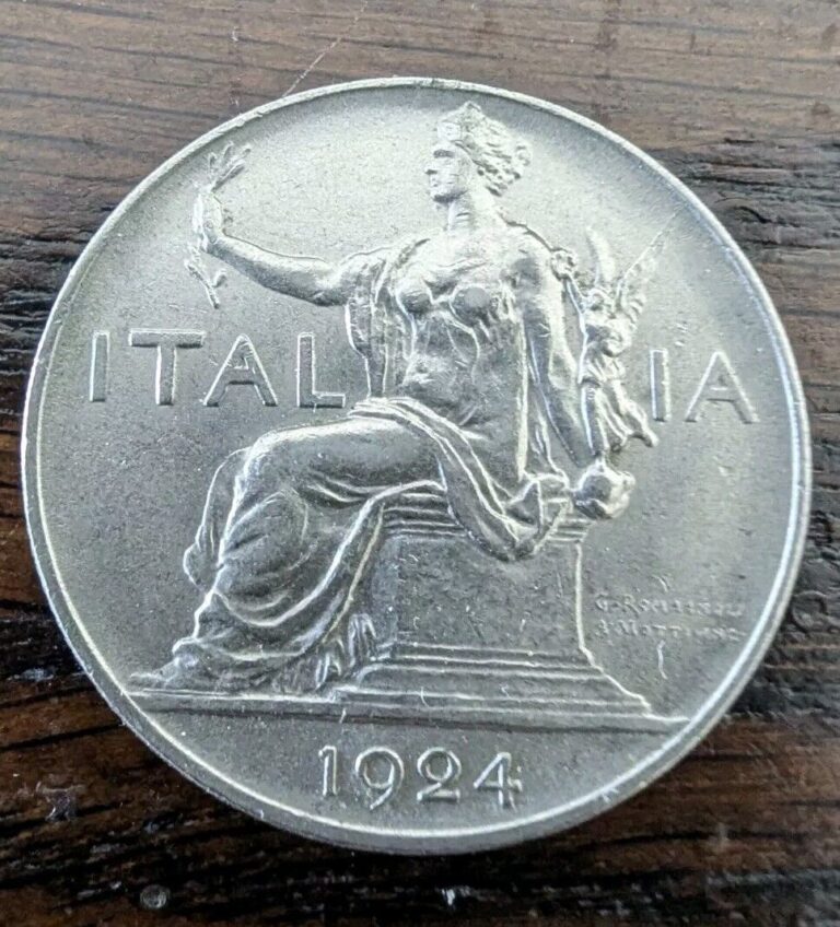 Read more about the article 1924 ITALY 1 Lire Coin Italian