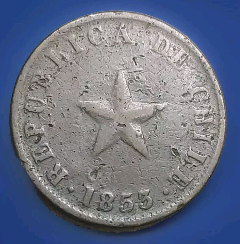 Read more about the article 1853 Chile 1 Centavo Old 1800’s World Coin KM 127 Details In Pictures