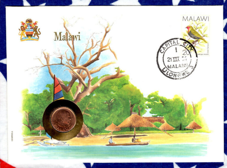 Read more about the article E Coins of All Nations Malawi 2 Tambala 1989 KM-8.2 AUNC