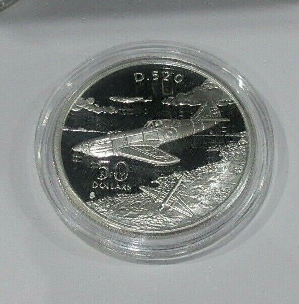 Read more about the article Legendary Aircraft of WWII 1991 Marshall Islands Silver Proof 1oz $10 Coins