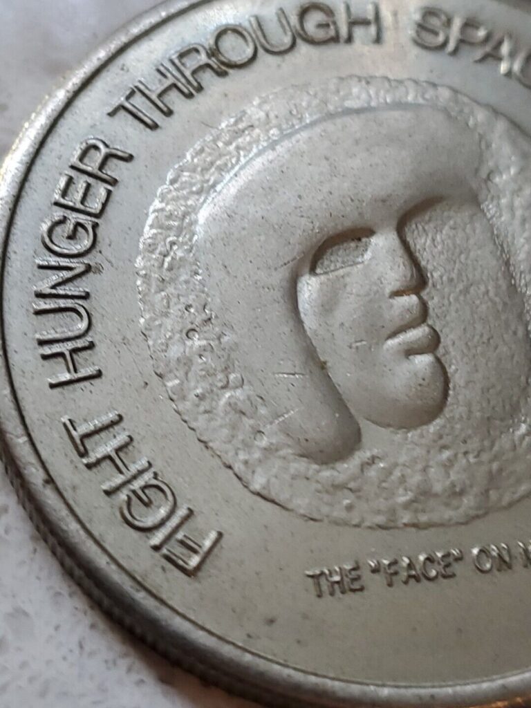 Read more about the article 1996 Republic Of Liberia  50 Dollar coin  “The Face of Mars” (Smooth Face)