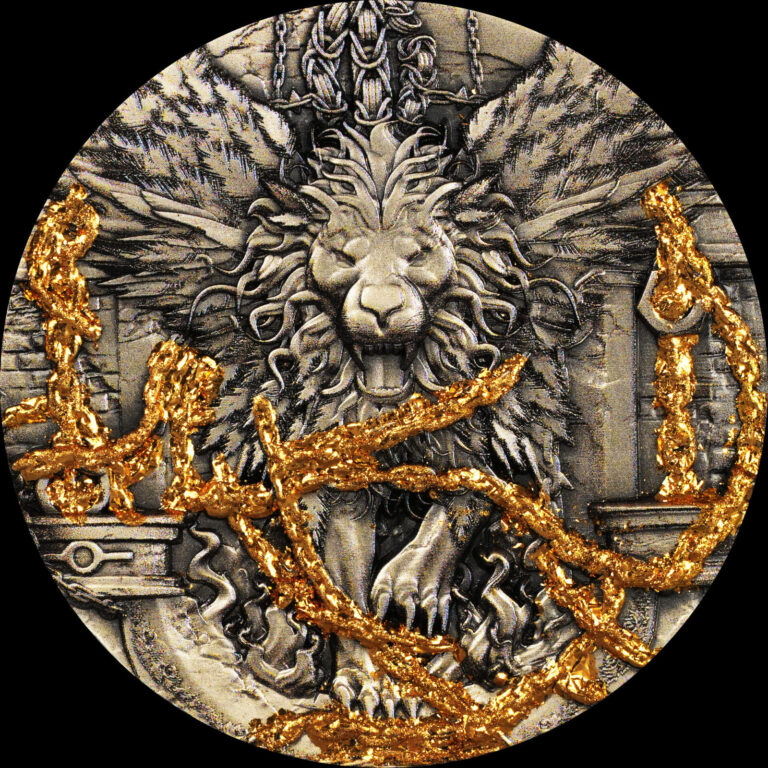 Read more about the article 2025 Cameroon Neo Manticore 2 oz Silver coin mintage of 199