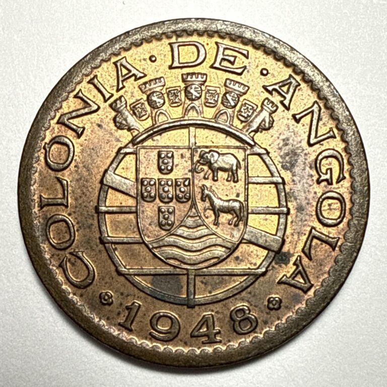 Read more about the article 1948 Angola Portugal 20 Twenty Centavos World Coin (H228)