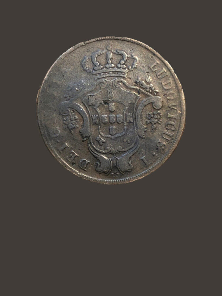 Read more about the article 1865-1866 Azores Islands 20 Reis Copper Coin – King Louis – G (Good) condition