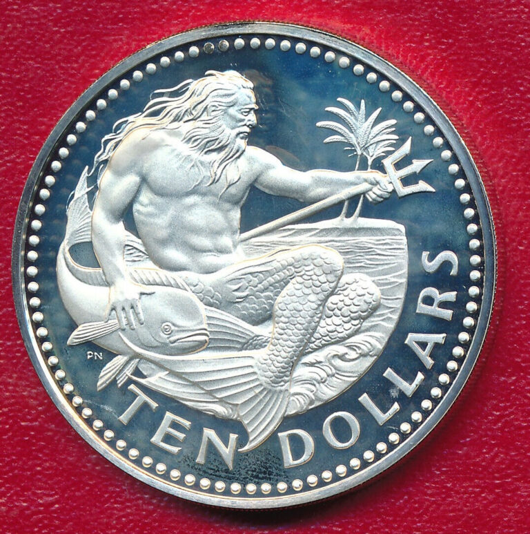 Read more about the article BARBADOS 1973 TEN DOLLARS PROOF SILVER COIN **GEM PROOF** SHIPS FREE!!