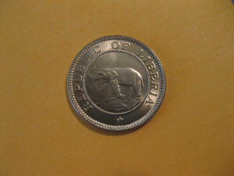 Read more about the article 1941 Liberia 1/2 cent coin Elephant sweet classic coin unc beauty nice