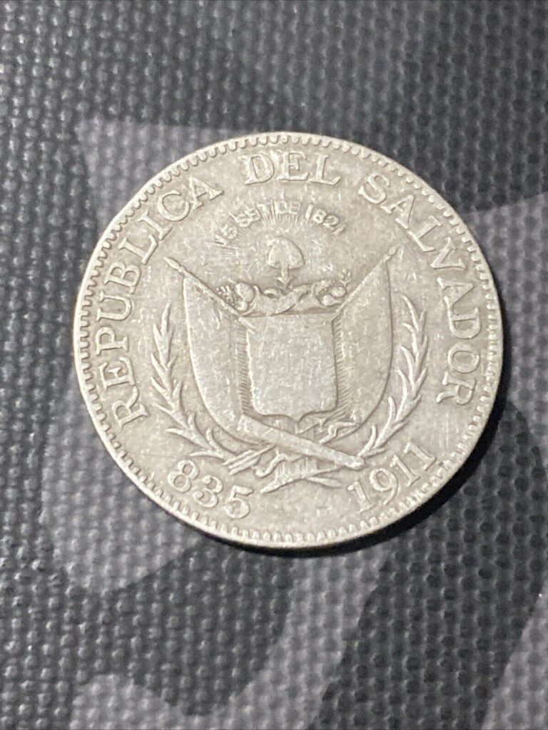 Read more about the article 1911 El Salvador Silver 25 Centavos