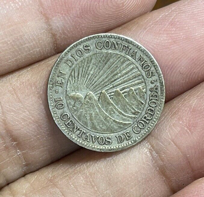 Read more about the article 1914 Nicaragua 10 Centavos Silver Coin