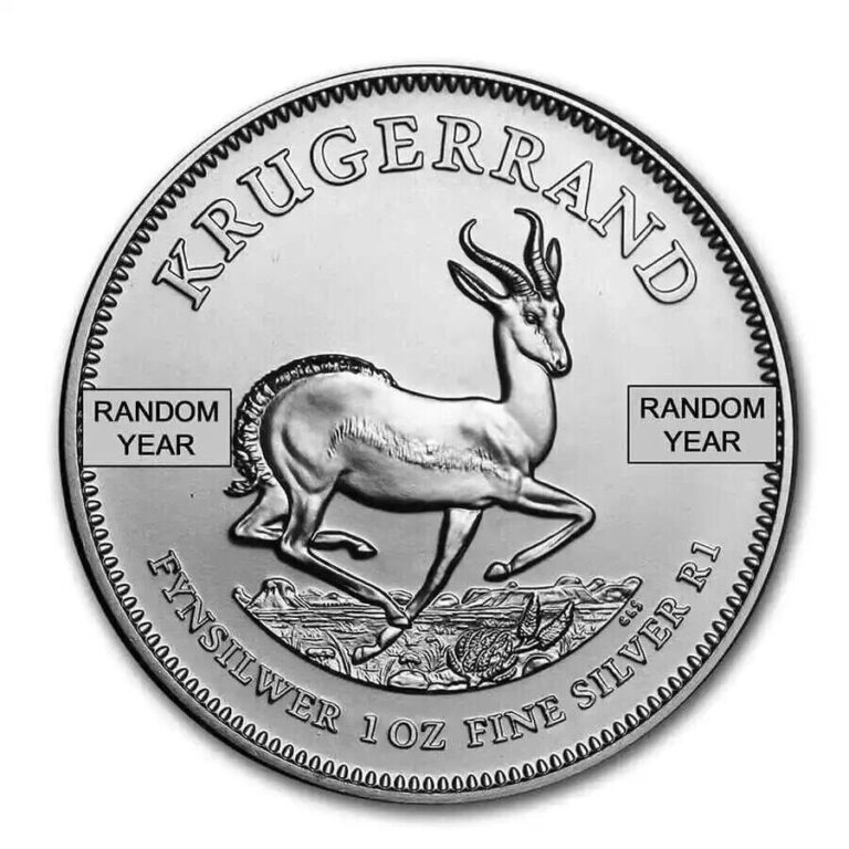 Read more about the article South Africa Krugerrand (Random Year / Circulated) 1 oz 999 Fine Silver Coin