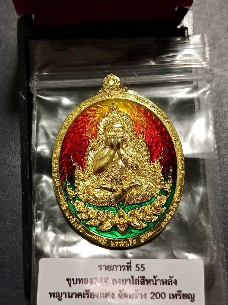 Read more about the article Thai Amulet LP Mahasila Phra Pidta consecrated ceremony Duang Dee coin number 19