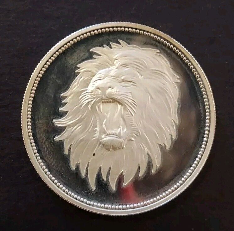 Read more about the article 1969 Yemen Lion Proof Silver Dollar 2 Riyals Arab Republic ~ Beautiful Coin!