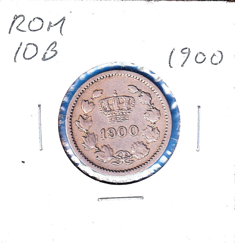 Read more about the article 1900 Romania 10 Ban (KM-29) Copper-Nickel [one-year issue]