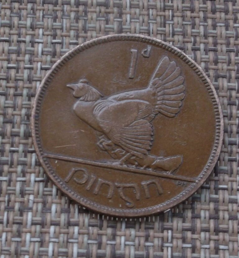 Read more about the article 1935 Ireland penny-lightly circulated