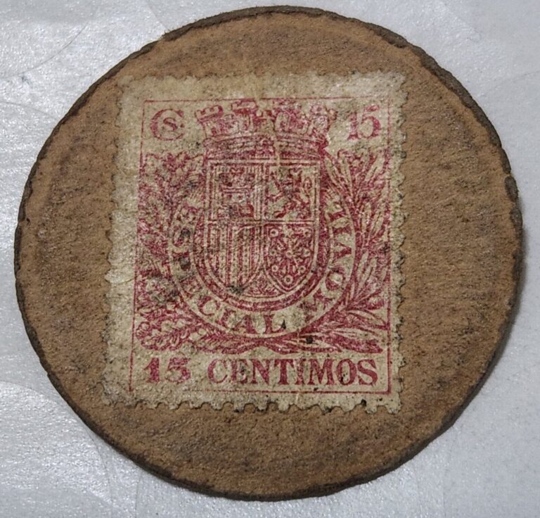 Read more about the article SPANISH REPUBLIC (SPAIN) 🇪🇦 15 CENTIMOS ESPECIAL MOVIL COIN 1938 (WARTIME)