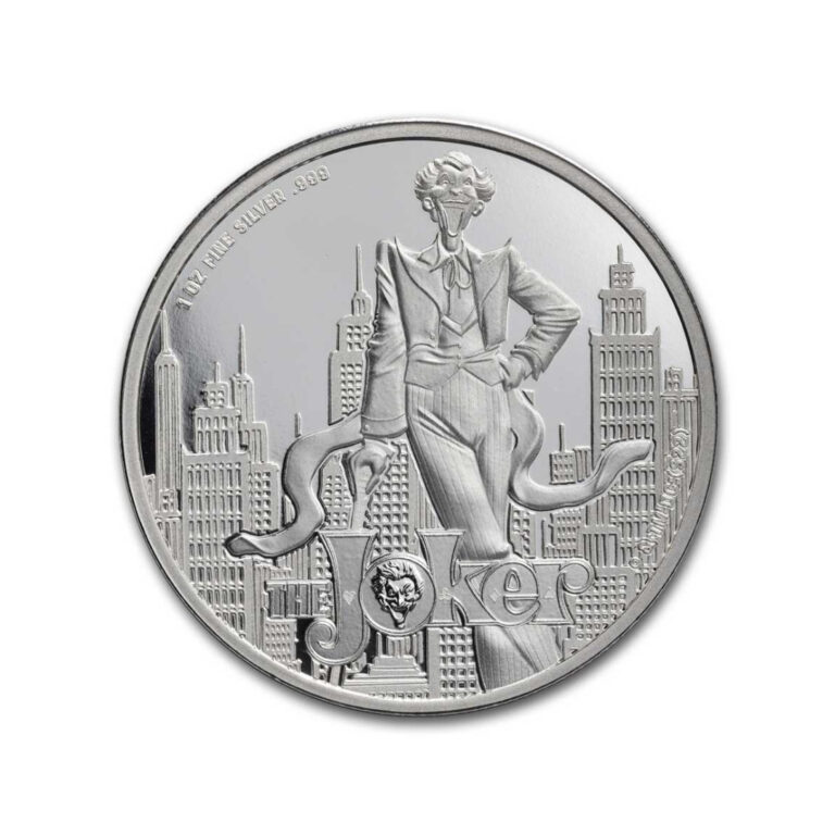 Read more about the article New Release 2024 Samoa 1 oz Silver DC Comics The Joker BU In Capsule