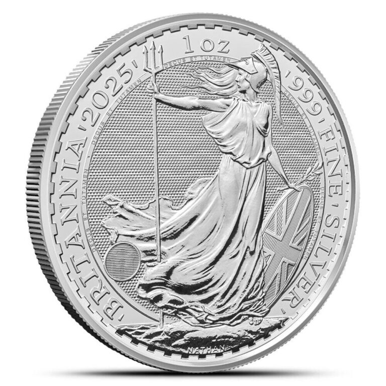 Read more about the article 2025 1 oz British Silver Britannia Coin (BU – PRESALE)