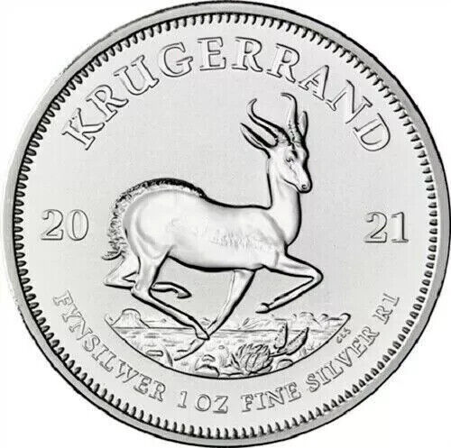 Read more about the article 2021 Krugerrand 1 oz Silver AG Coin 2021 South Africa 999%) Bullion* Anlag