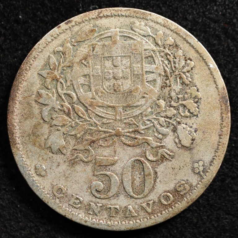 Read more about the article Portugal 50 Centavos 1929  Coin  Inv#G330