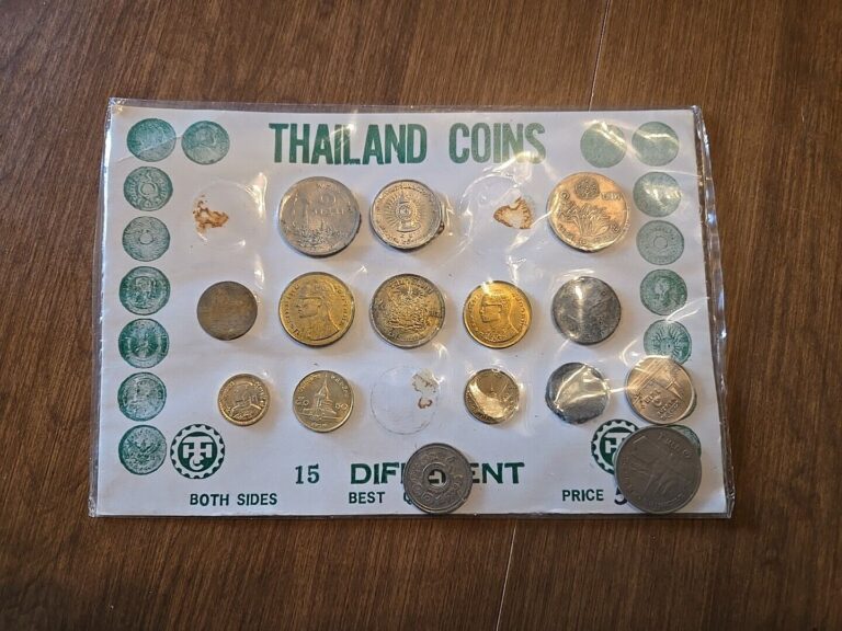 Read more about the article 1988 Thailand Coins 15 Coin Set