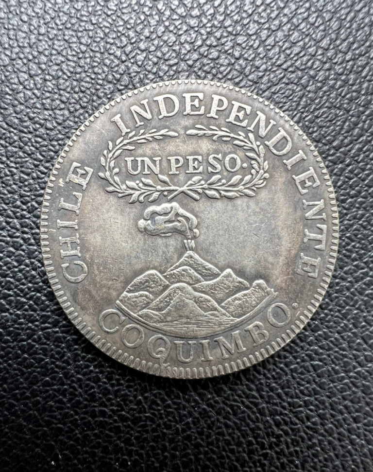 Read more about the article Coin 1 Peso 1828 Republic of Chile