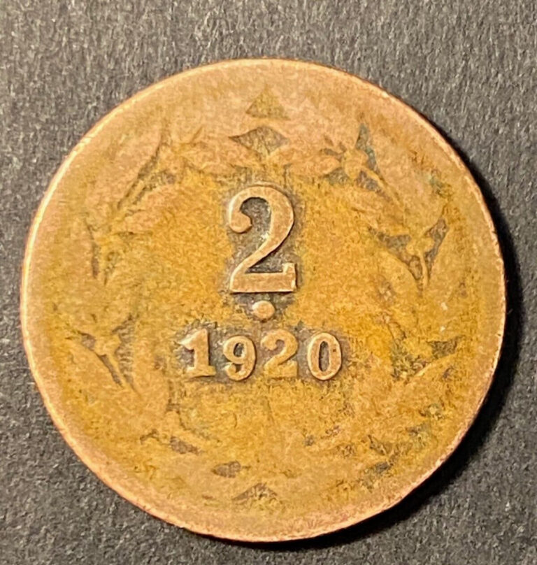 Read more about the article 1920 Honduras 2 Centavos Dot divides date RARE Variety! WORLD Coin