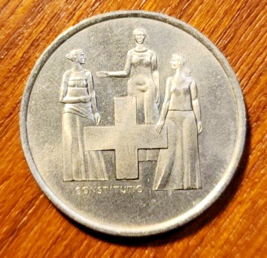 Read more about the article SWITZERLAND 5 FRANCS 1974 COIN UNCIRCULATED