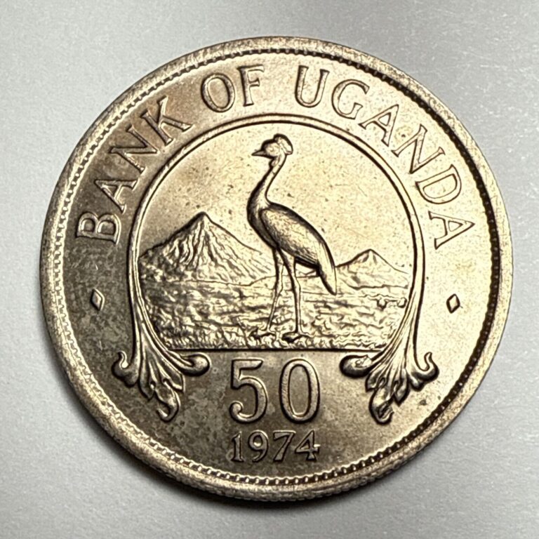 Read more about the article 1974 Uganda 50 Cents World Coin (H293)