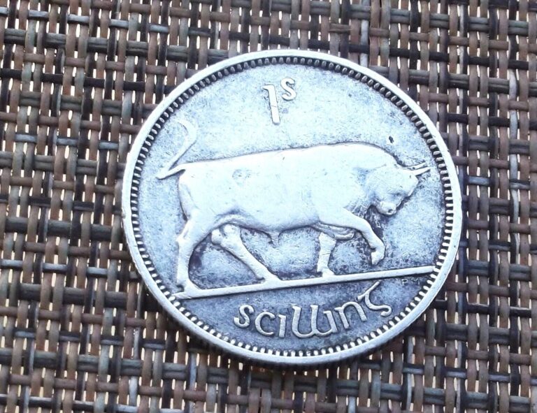 Read more about the article 1939-75% silver Ireland shilling-lightly circulated