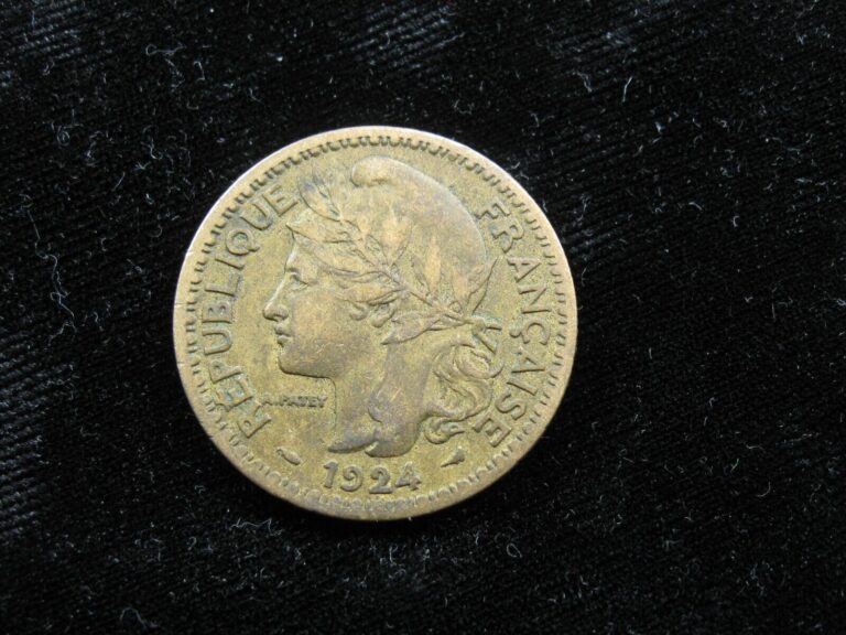 Read more about the article Old world foreign coin TOGO French Mandate 2 francs 1924 KM3 (24)